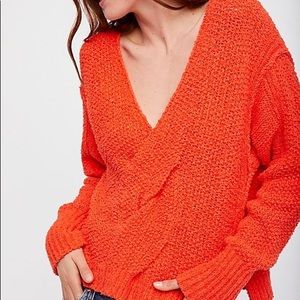 Free People Coco V-neck Sweater